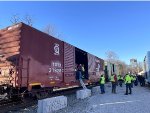 Former Susie Q Boxcar at the Rochelle Park Station